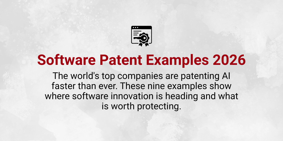 software patents examples