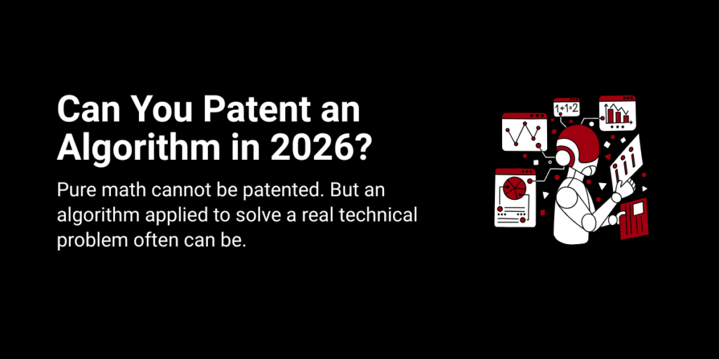 can you patent an algorithm